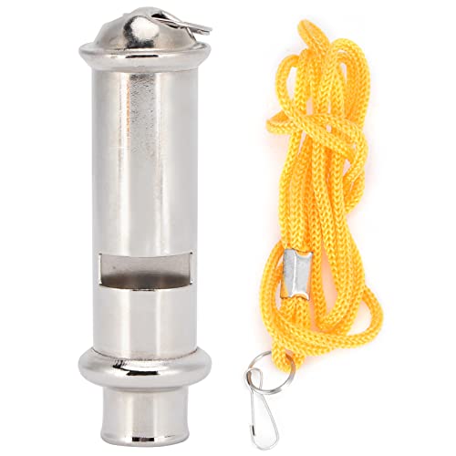 Silbato deportivo de acero inoxidable HERCHR con cordón miniatura 1