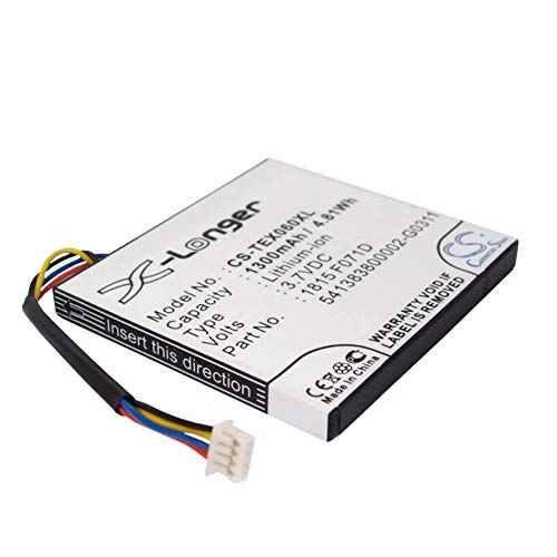 XPS Replacement Battery for TEXAS INSTRUMENTSN2/AC/2L1/A TI-84 C Silver TI-84 Plus C Silver Edition TI-Nspire CAS Touchpad PN 1815 F071D 3.7L1060SP 3.7L1200SP 3.7L1230SP 541383800002-G0311 1300mAh