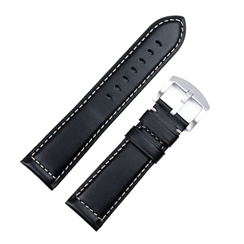 Bracelet de montre cuir italien 22mm pour remplacer un bracelet usé sans perdre en élégance