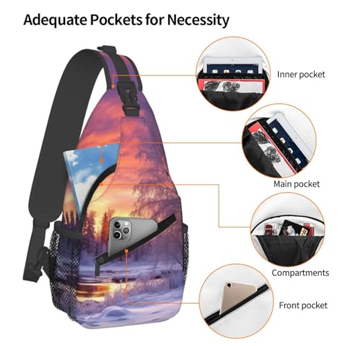 Bolso cruzado de pecho para hombre tipo bandolera miniatura 4