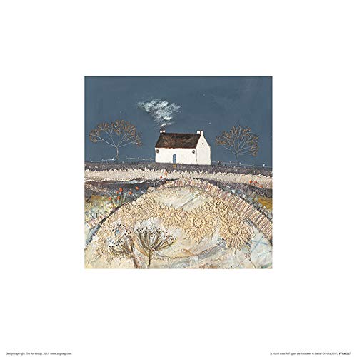 The Art Group Louise O'Hara (A Harsh Frost Fell Upon the Meadow) -Art Print 30 x 30cm, Paper, Multicoloured, 30 x 30 x 1.3 cm