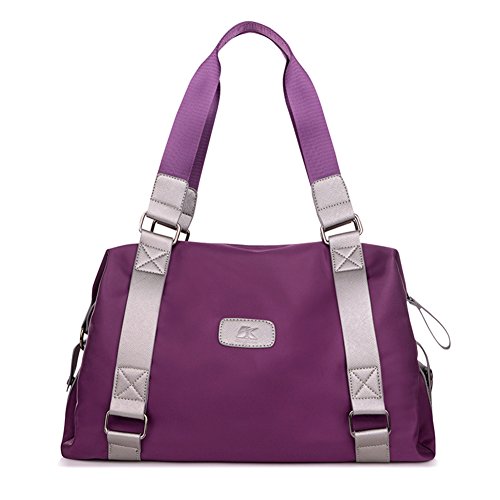 Sac de dames Oxford boulette et bandoulière style coréen pour téléphone portable en noir