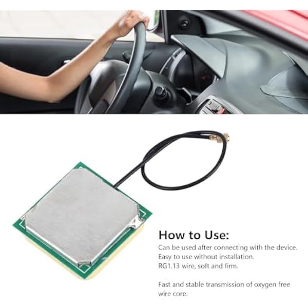 FTVOGUE 2 Piece 28DBi высокий коэффициент усиления керамические GPS антенны с 2-ступенчатый усилитель фильтр цепи для GPS сигнала приема в автомобильных DVD навигационных систем