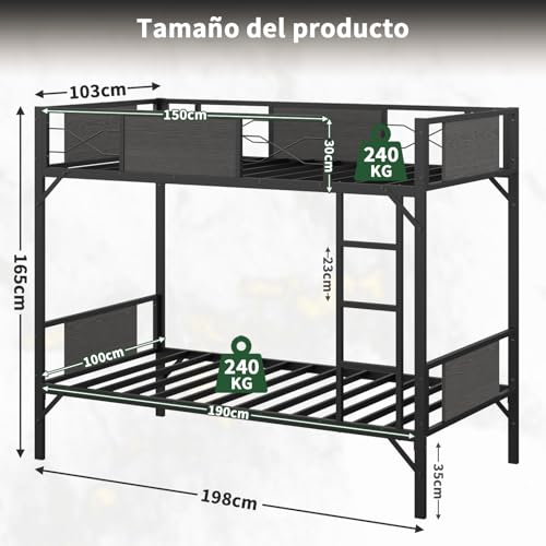 Opiniones de Litera Matrimonial E Individual Coppel - los más vendidos. 14 Imagen adicional