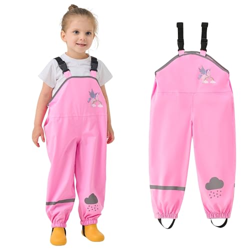 JinBei Matschhose Kinder Regenhose Mädchen wasserdichte...