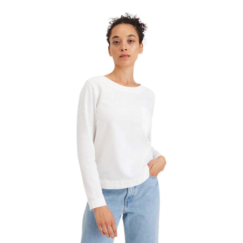 Arka Düğmeli Regular Fit Bluz Tişört Kadın