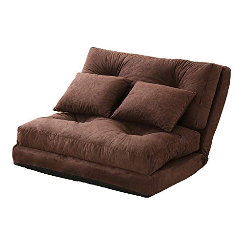 アーバン通商 日本製 国産 3WAY ソファベッド fluffy【フラフィ】90 ブラウン 幅90cm リクライニング クッション付 ふんわり ふわふわ PF-019-90