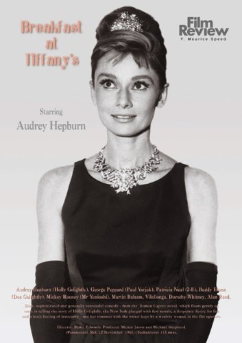 Póster nostálgico de Breakfast at Tiffany's para regalar a los apasionados del cine clásico