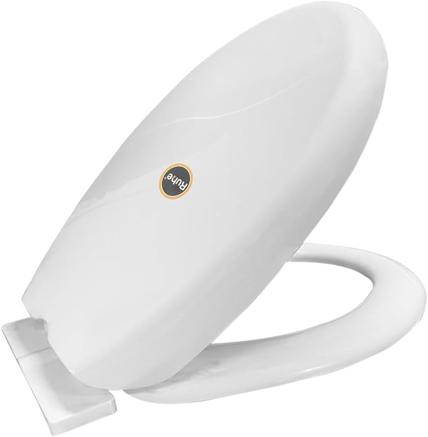 Ruhe Premium Round Toilet Seat Cover Pink Color