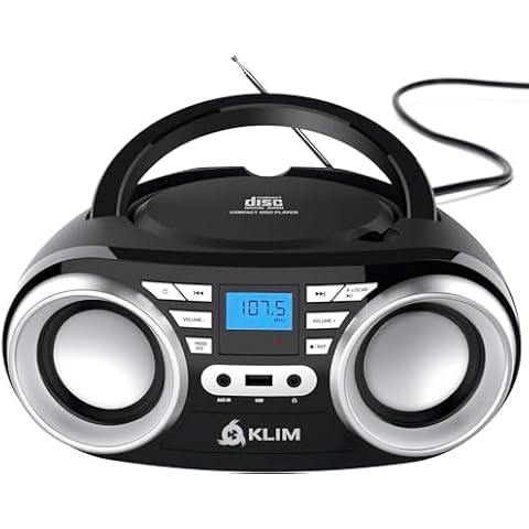 KLIM B3 Portable CD Player Boombox Cover