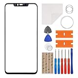 E-yiiviil Front Glass Outer Screen Lens Replacement Compatible with Huawei Mate 20 Pro LYA-L09...