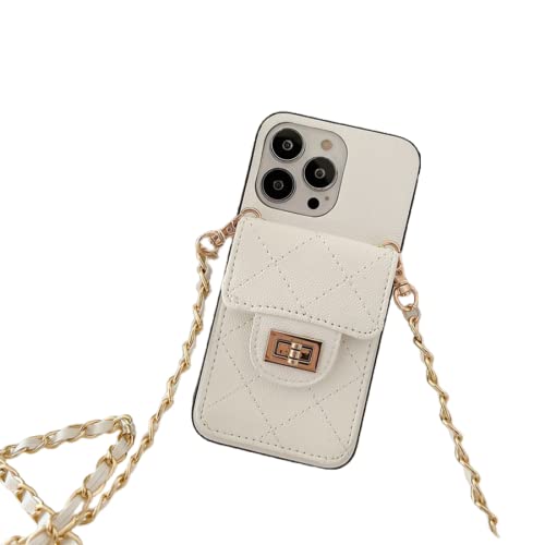 OIOMAGPIE Capa de telefone feminina de couro tipo carteira de cordão para iPhone 13 12 11 Pro Max SE