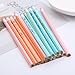 6pcs - Students and Children Practice Writing HB Pencil Graffiti Drawing Wooden Triangle Pencil-Pink Series-HB