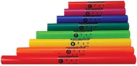 Constructive Playthings Boomwhackers Tubes, Music Making for Kids, Classroom Toys, Ages 3 Years and Up