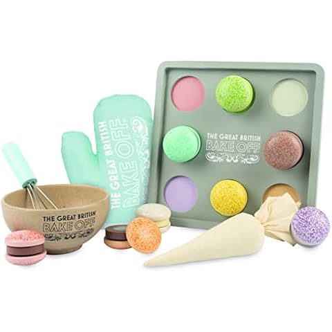 Great British Bake Off 296B Wooden Dessert Week Set, Pretend Play, Age 3+ Years Cover