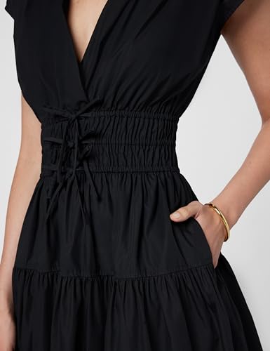 Image of Derek Lam 10 Crosby Women's Tora V-Neck Dress