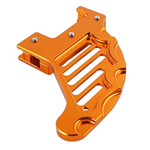 Nicecnc Orange Rear Brake Disc Rotor Guard Compatible With Ktm 125-530 Xcw/Xcf-W/Exc/Exc-F/Sx/Sxf/Xc/Xcf/6 Days/Tpi 2004-2022,See Fitment #TOP4