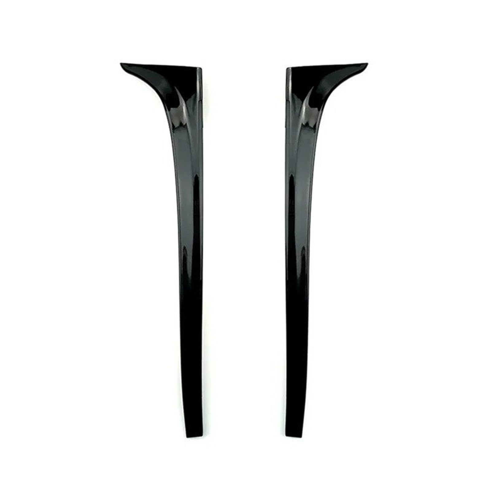 Alerón lateral negro de ventana trasera para Golf 7 GT acabado premium 8
