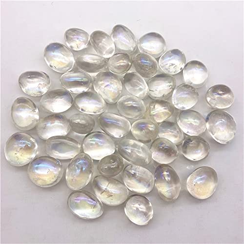 Pierre de Cristal de Quartz Clair Naturel Irisé 100g Haute Qualité