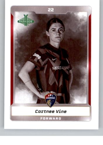2025 Parkside NWSL Collection Black and White #82 Cortnee