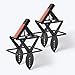 Mole Traps That Kill Best, 2 Pack Scissor Mole Trap, Sleek Black Stainless Steel Finish