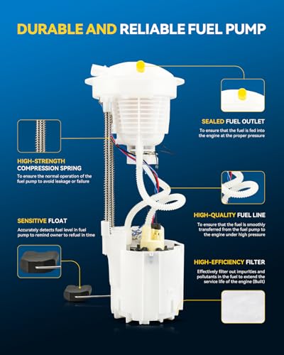 Image of PHILTOP Electric Fuel Pump Assembly FG2110 Fit for Dodge Ram 1500