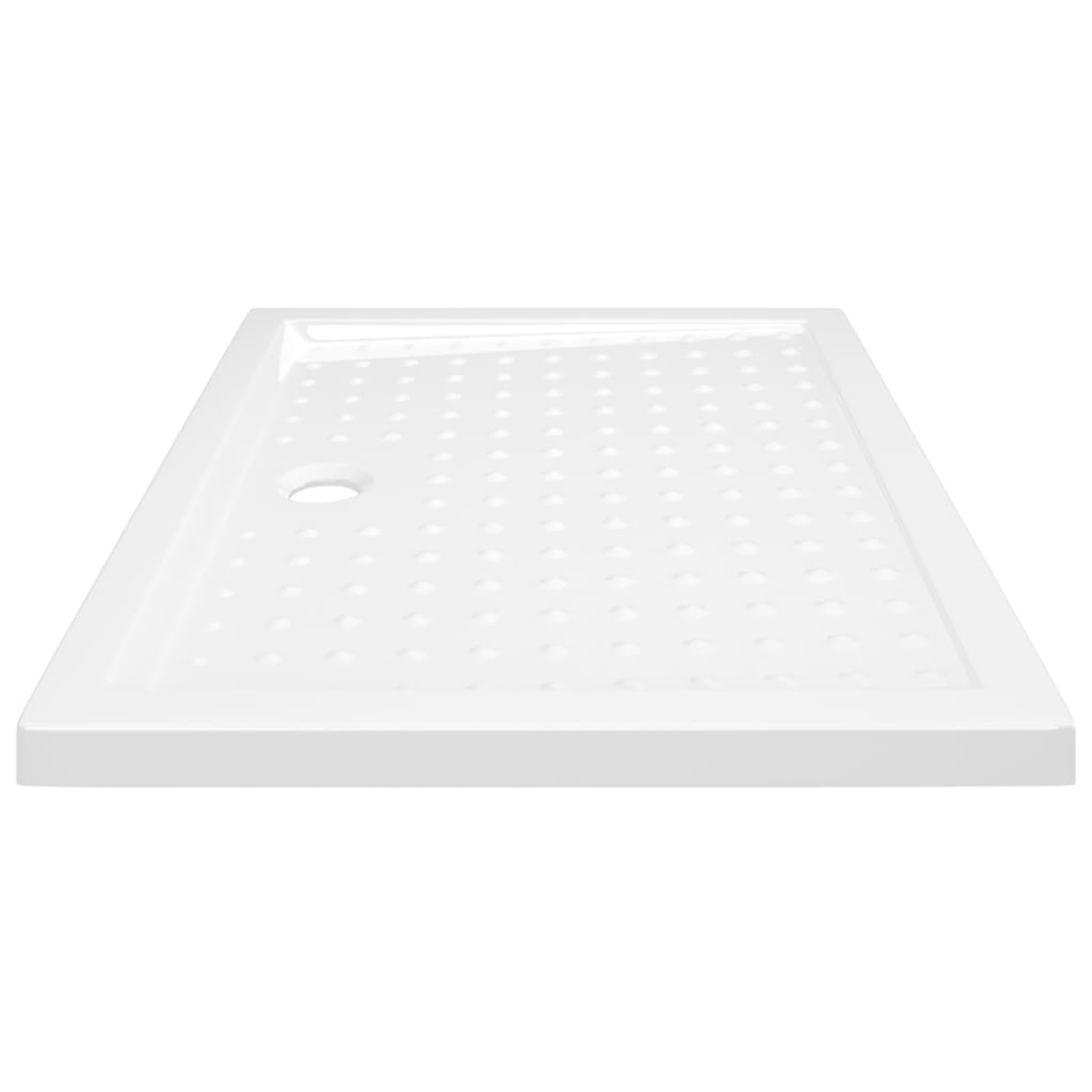 Rantry Duschwanne Anti-Rutsch Weiß 90x70x4 cm ABS Duschzubehör Model148896