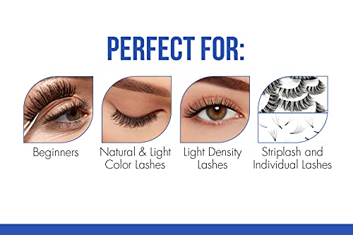 Duo Strip Eyelash Adhesive Clear, For Fake Strip Lash, 0.5 Oz, 2-Packs #TOP5