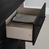 South Shore Primo 6-Drawer Dresser Black Oak, Contemporary