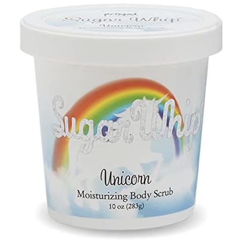 Primal Elements Sugar Scrub, Exfoliating Sugar Whip, Body Cleanser & Moisturizer, Unicorn, 10 oz Package Cover