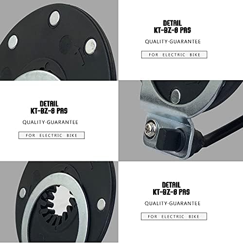 Electric Bicycle Pedal Assist Sensor E-bike Kunteng BZ-4 (8) PAS KT 8 Magnets Pedal Assist Sensor Ebike Parts SM/Waterproof Connector for Electric Bicycle