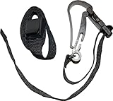 BagBolt | Golf Cart Strap Replacement | Pull Cart Strap Replacement | Eliminates: Twisting, Leaning, Cinching, and Falling Off | Theft Deterrent | Golf Bag Accessory (Black)
