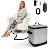 Ice Machine for Knee After Surgery Cold Therapy Machine with Programmable Timer & Remote, Portable Foldable Knee Ice Machine for Post-Surgery Cryotherapy for Swelling & Joint Pain Relief (Grey)