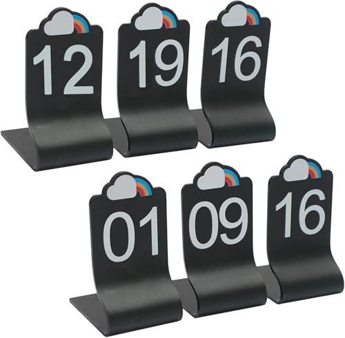 Cartes numérotées de table événementielles et signalisation double face
