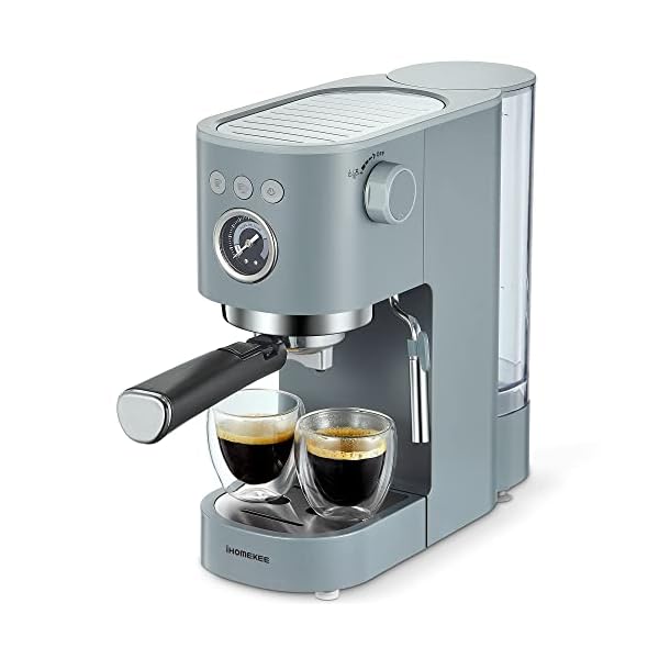 Espresso Machine Coffee Makers 15 Bar Cappuccino Machines with Milk Frother for Espresso/Cappuccino/Latte/Mocha for Home Brewing 1350W - CM6927