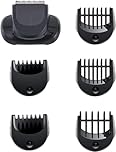 Flylin Beard Trimmer Attachment Fit for Br-aun Series 5, 6 and 7 Electric Razors 1/2/3/5/7mm, Replacement Shaver Guide Combs for 5018s/5020s/6075cc/7071cc/7075cc/7085cc/7020s/5050cs/6020s/6072cc
