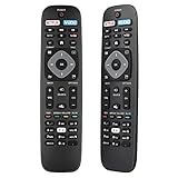 uniplay Repuesto para controlador de TV Phillips 50PFL5604/F7 remoto compatible con Philips LED LCD...