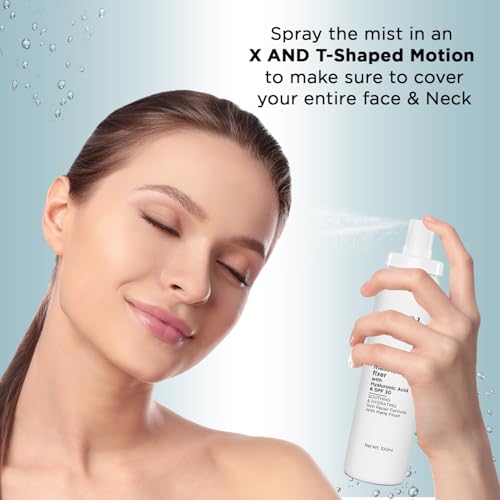 Image of Glam21 Make-up Fixer Spray - Keeps Makeup Intact with a Sparkly Texture | Lightweight & Long-lasting with Hyaluronic Acid & SPF 30 | Flawless Look | Dermatologically Tested