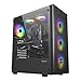 UNYKAch Caja de Ordenador ATX MIR 100, Gaming Gran Tamaño con 4 Ventiladores ARGB, 1 USB 2.0 y 3 USB 3.0