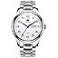 11 White Face/Silver Bracelet