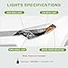 AUTOSAVER88 Headlights Assembly Headlamps Compatible with 2014 2015 2016 14 15 16 2014-2016 Corolla Headlight Passenger and Driver Side Chrome Housing Amber Reflector