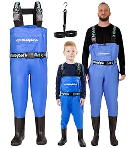 DaddyGoFish Wathose für Kinder und Erwachsene