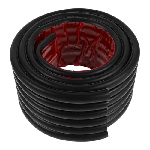 FELTECHELECTR Protector a para Garaje de PVC de Pared Autoadhesivo Negro, Resistente Daños en Puertas de Coche y Esquinas Garajes y Almacenes