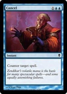 Magic The Gathering - Cancel (44) - Zendikar - Foil