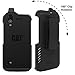 Wireless ProTech Case Compatible with CAT S61, Secure fit, Quick Release Latch and Heavy Duty Swivel Belt Clip Holster