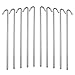 Ram-Pro 40-Piece Tent Garden Stakes Heavy Duty, Galvanized Steel Pegs Rust-Free (9