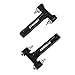 1Pair Miracle CNC Engine Shock Absorbing Mount for 20CC RC Airplane Black