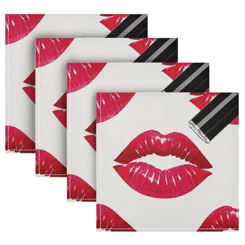 Servilletas de tela modernas 20 x 20 pulgadas pack x4 miniatura 1