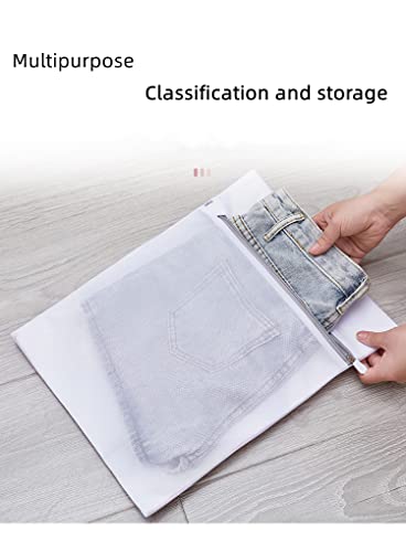 4 Pcs Mesh Laundry Bags Delicates For Washing Machine With Polyester Fine Mesh Fabric Wash Bag,Reusable And Durable Mesh Wash Bags For Lingerie,Blouse, Hosiery, Baby Clothes (1 Large, 1 Medium, 1 Small, 1 Bra Bag 6 X 6 Inches) #TOP5