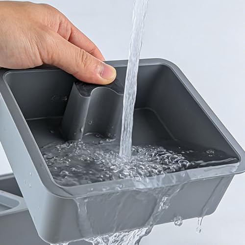 Caja de golpe para café expreso con barra de silicona protectora y base sólida de ABS 7